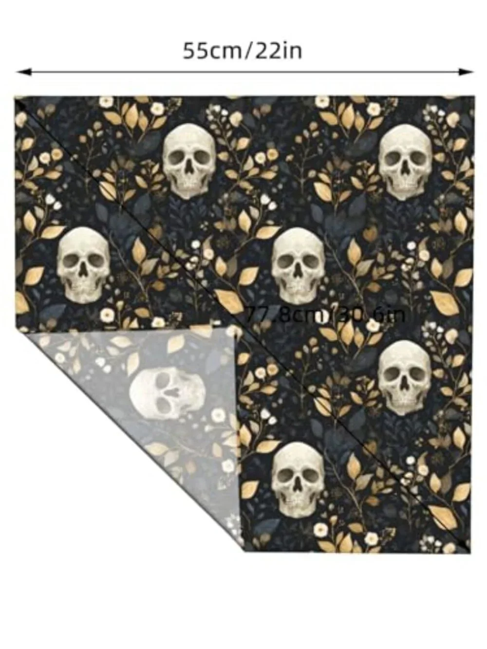 Silk Satin Square Fashion Scarf, Hair Wrap & Handbag Accessory, Neckerchief